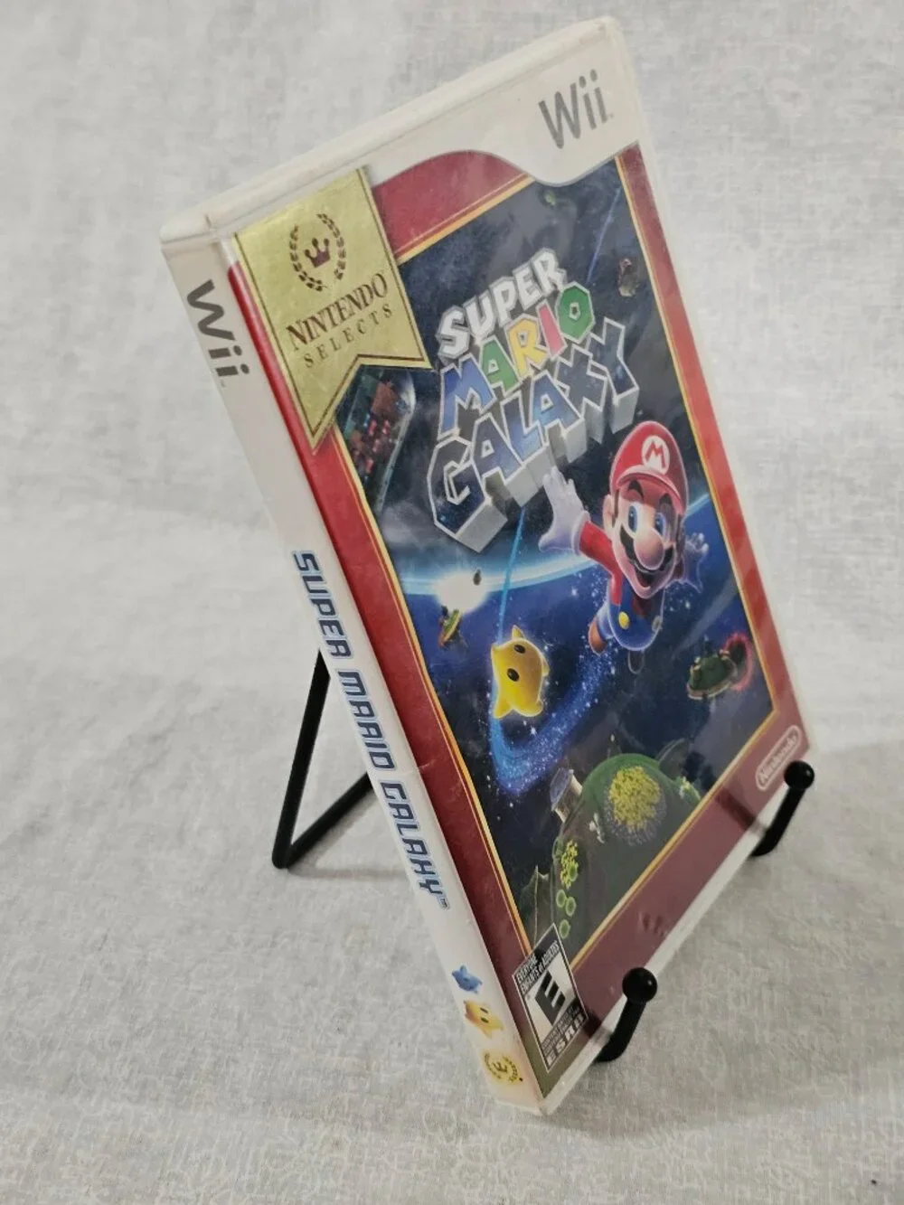 Super Mario Galaxy Game (Nintendo Wii, 2007) Disc Good Tested